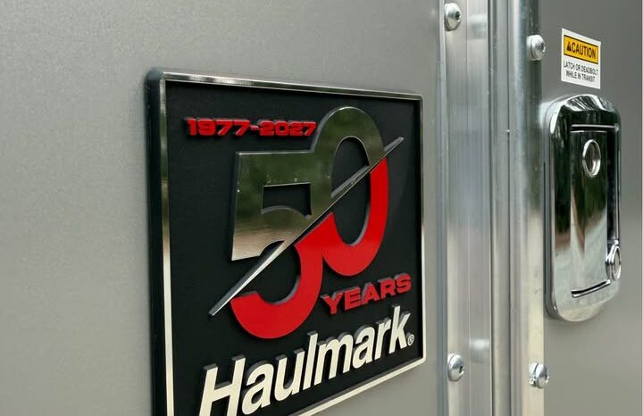 
								2027 Haulmark Cargo Trailer 8.5×16 | 7′ Tall | 5k Ramp Door | Extended Tongue full									