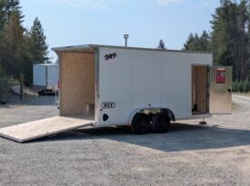2027 Alcom NXT 7.5×16 Cargo Trailer | All Aluminum | 16″ OC Floor/Roof | 90″ Tall