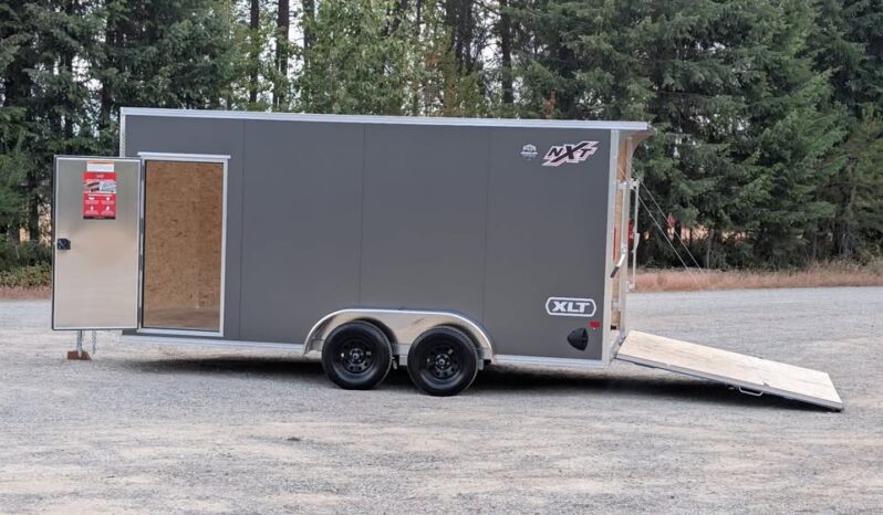 2027 Alcom NXT 7.5×16 Utility Trailer | All Aluminum | Reinforced Floor/Roof | 7’6″ Tall