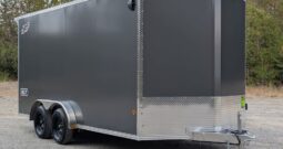 2027 Alcom NXT 7.5×16 Utility Trailer | All Aluminum | Reinforced Floor/Roof | 7’6″ Tall