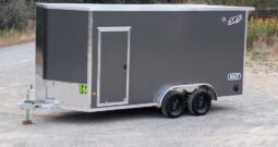 2027 Alcom NXT 7.5×16 Utility Trailer | All Aluminum | Reinforced Floor/Roof | 7’6″ Tall