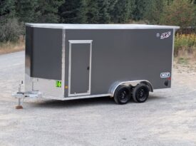 2027 Alcom NXT 7.5×16 Utility Trailer | All Aluminum | Reinforced Floor/Roof | 7’6″ Tall
