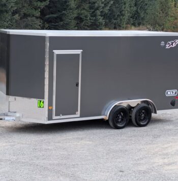 2027 Alcom NXT 7.5x16 Utility Trailer | All Aluminum | Reinforced Floor/Roof | 7'6" Tall