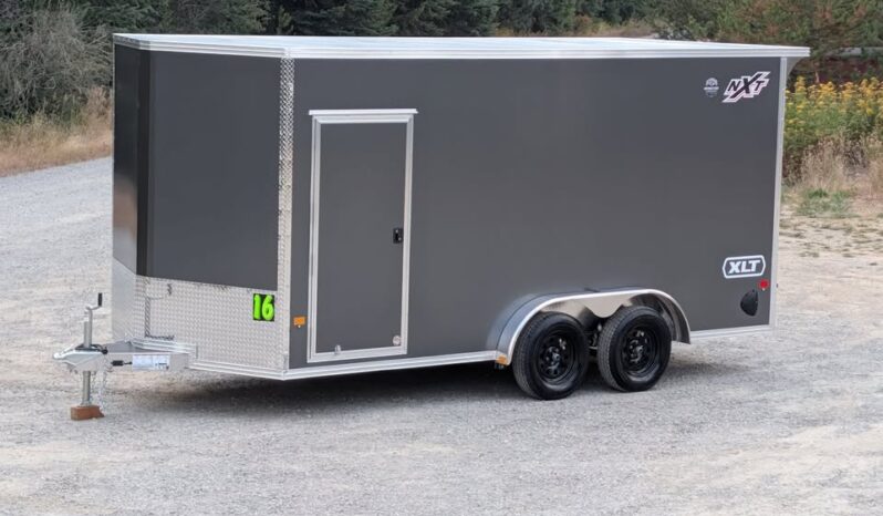 2027 Alcom NXT 7.5×16 Utility Trailer | All Aluminum | Reinforced Floor/Roof | 7’6″ Tall