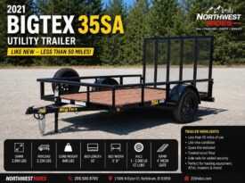 Big Tex 35sa-10bk4rg 6’5″ x 10′ Utility Trailer