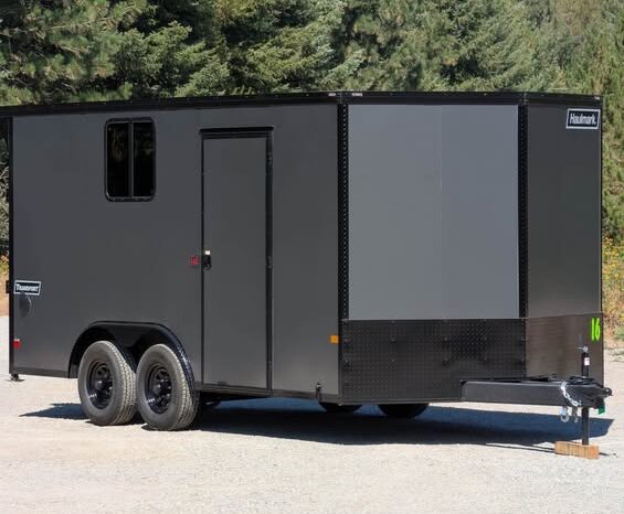 2027 Haulmark 8.5×16 Cargo Trailer | Insulated | 5.2k Spring Axles | RV Window