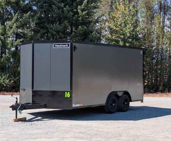 2027 Haulmark 8.5×16 Cargo Trailer | Insulated | 5.2k Spring Axles | RV Window