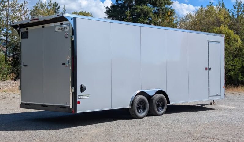
								2027 Haulmark 8.5×24 Car Trailer | Interior Height 90″ | 12″ Extended Tongue | ACP Panels full									