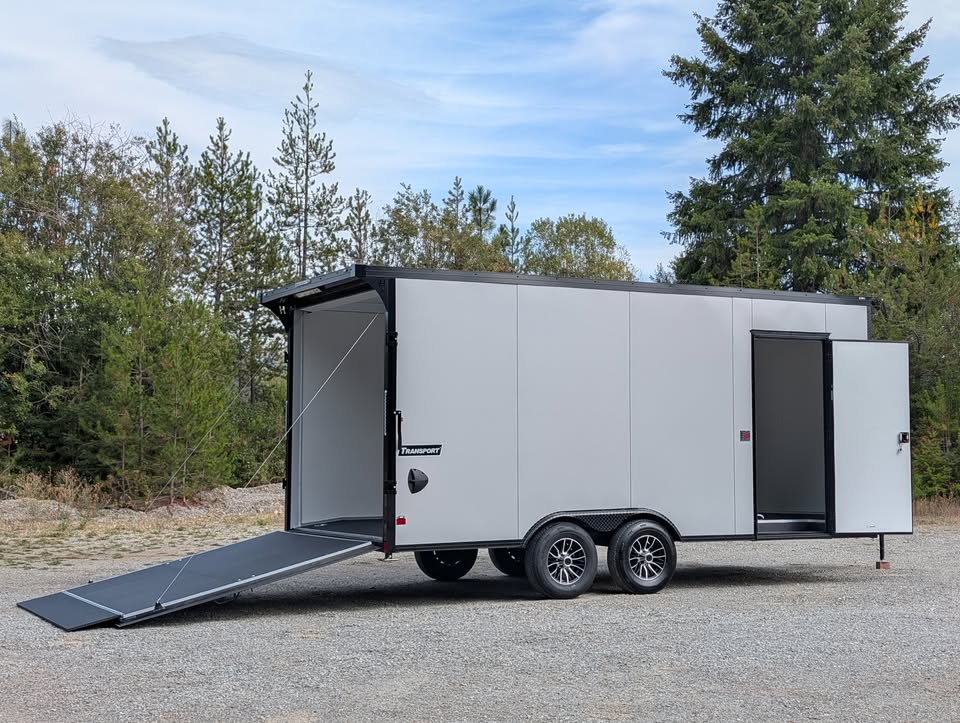 2027 Haulmark 8.5x18 Car Cargo Trailer | 7'6" Tall | Polybead Floor | Lifted 5.2k Torsion Axles