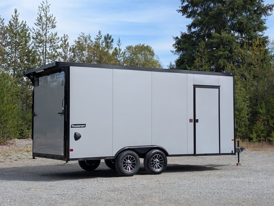 2027 Haulmark 8.5x18 Car Cargo Trailer | 7'6" Tall | Polybead Floor | Lifted 5.2k Torsion Axles