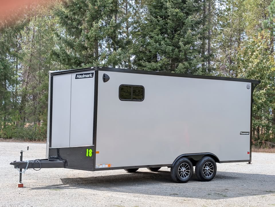 2027 Haulmark 8.5x18 Car Cargo Trailer | 7'6" Tall | Polybead Floor | Lifted 5.2k Torsion Axles