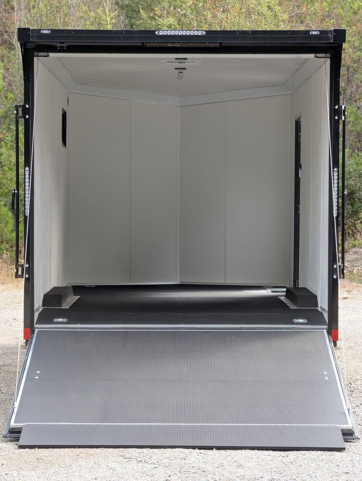 2027 Haulmark 8.5x18 Car Cargo Trailer | 7'6" Tall | Polybead Floor | Lifted 5.2k Torsion Axles