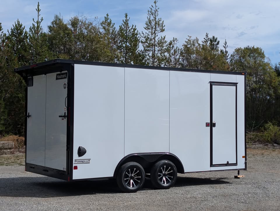 2027 Haulmark 8.5x18 Car Cargo Trailer | 7'6" Tall | Polybead Floor | Lifted 5.2k Torsion Axles
