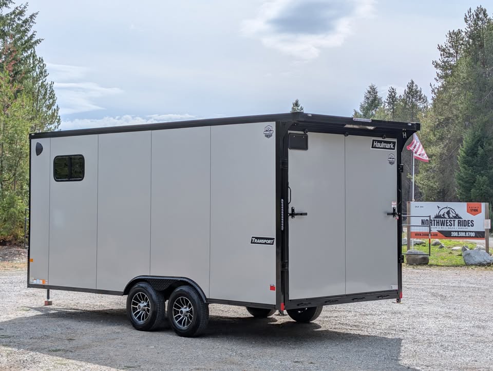 2027 Haulmark 8.5x18 Car Cargo Trailer | 7'6" Tall | Polybead Floor | Lifted 5.2k Torsion Axles