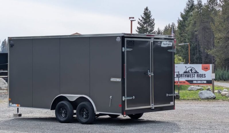 
								2027 Haulmark Cargo Trailer | 84″ Tall | Barn Doors | 3.5k Tandem Spring Axle | ACP Exterior full									