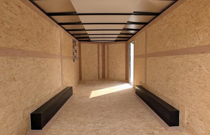 
								2027 Haulmark Cargo Trailer | 84″ Tall | Barn Doors | 3.5k Tandem Spring Axle | ACP Exterior full									
