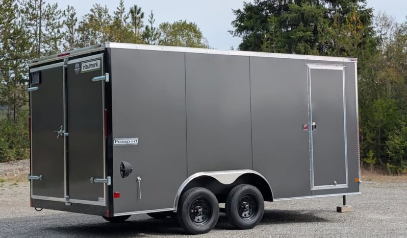 
								2027 Haulmark Cargo Trailer | 84″ Tall | Barn Doors | 3.5k Tandem Spring Axle | ACP Exterior full									
