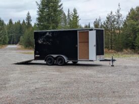 2027 Haulmark 7×16 Utility Trailer | 5k Rated Ramp Door | 84″ Interior H