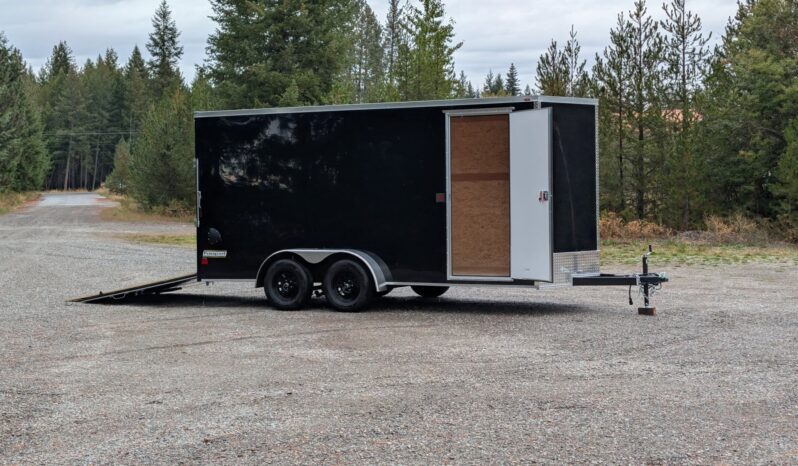 2027 Haulmark 7×16 Utility Trailer | 5k Rated Ramp Door | 84″ Interior H
