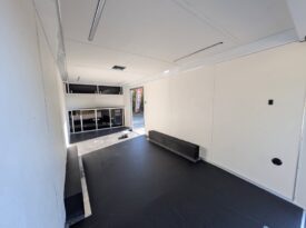 2027 Haulmark 8.5×20 Race Car Trailer | 30 amp | Cabinets | Rubber Flooring