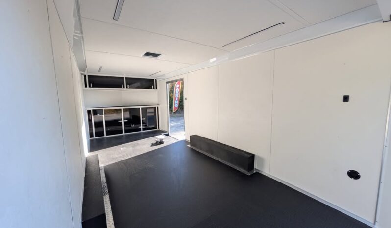 2027 Haulmark 8.5×20 Race Car Trailer | 30 amp | Cabinets | Rubber Flooring