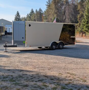 Premium 2027 Haulmark HEAT 8.5x20 Race Car Trailer for Sale, loaded with premium upgrades and features.
