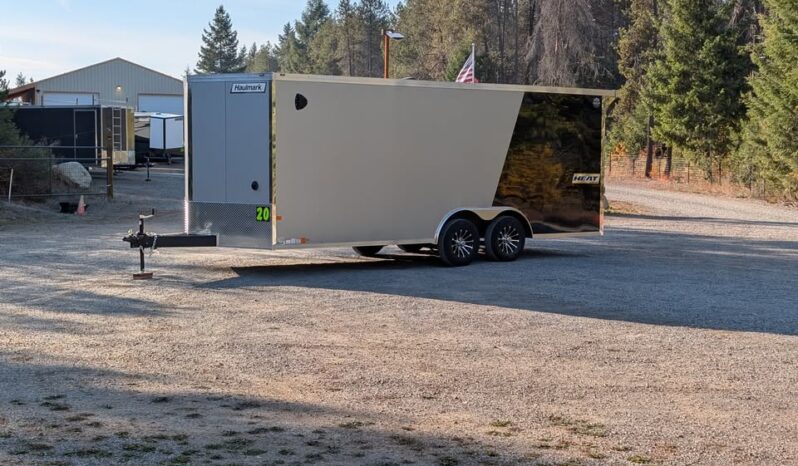 2027 Haulmark 8.5×20 Race Car Trailer | 30 amp | Cabinets | Rubber Flooring