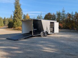 2027 Haulmark 8.5×20 Race Car Trailer | 30 amp | Cabinets | Rubber Flooring
