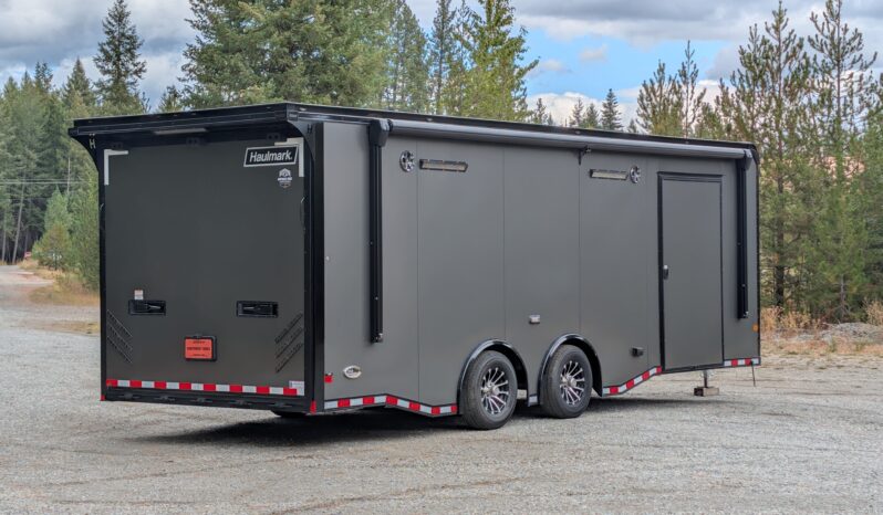 2026 Haulmark EDGE 8.5×24 Race Car Trailer | 5.2k Torsion Axles | Insulated | Awning | Wired for AC