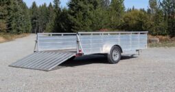 2019 Aluminum Eagle 7×14 utility open atv sxs cargo trailer