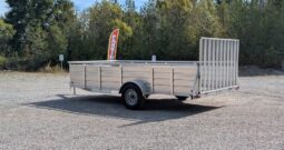 2019 Aluminum Eagle 7×14 utility open atv sxs cargo trailer