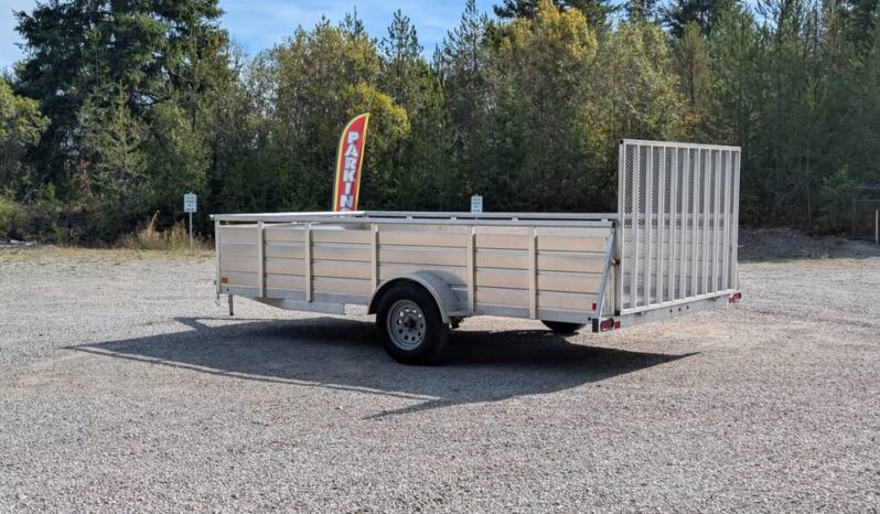 
								2019 Aluminum Eagle 7×14 utility open atv sxs cargo trailer full									