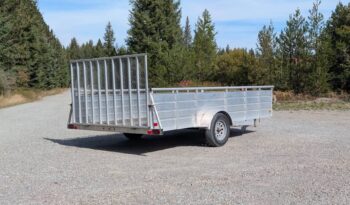 
										2019 Aluminum Eagle 7×14 utility open atv sxs cargo trailer full									