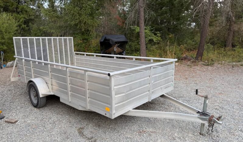 
								2019 Aluminum Eagle 7×14 utility open atv sxs cargo trailer full									
