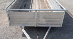 2019 Aluminum Eagle 7×14 utility open atv sxs cargo trailer