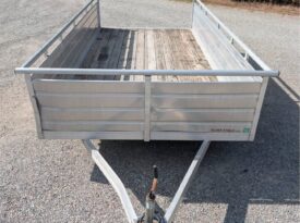 2019 Aluminum Eagle 7×14 utility open atv sxs cargo trailer