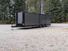Premium Diamond Cargo 8.5×28 Race Trailer For Sale | Insulated | Gullwing Door | Electrical Pkg | Torsion Axles