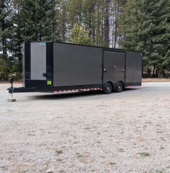 2027 Diamond Cargo 8.5x28 Race Car Trailer | Insulated | Premium Escape Door | 50 amp | 6k Spread Torsion Axles | Race Package