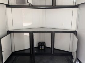 Premium Diamond Cargo 8.5×28 Race Trailer For Sale | Insulated | Gullwing Door | Electrical Pkg | Torsion Axles