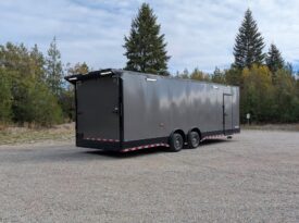 Premium Diamond Cargo 8.5×28 Race Trailer For Sale | Insulated | Gullwing Door | Electrical Pkg | Torsion Axles