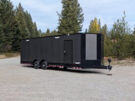 Premium Diamond Cargo 8.5×28 Race Trailer For Sale | Insulated | Gullwing Door | Electrical Pkg | Torsion Axles