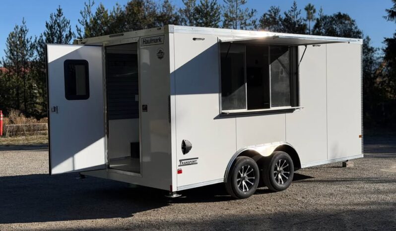 2027 Haulmark 8.5×16 Expo Trailer | Solid Rear Wall | Awning Window | Fully Insulated