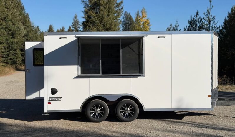 2027 Haulmark 8.5×16 Expo Trailer | Solid Rear Wall | Awning Window | Fully Insulated