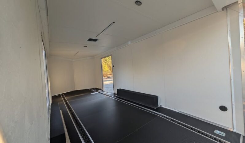 
								Loaded Haulmark Enclosed 8.5×20 Car Trailer For Sale | Upgraded Interior | E-Tracks full									