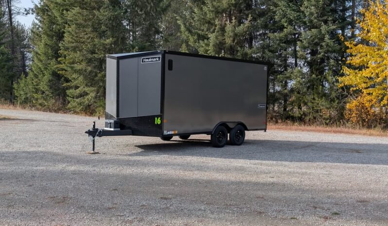2027 Haulmark 8.5×16 Hunting Trailer | Insulated | Lifted Axles | Wall E-Tracks | Battery